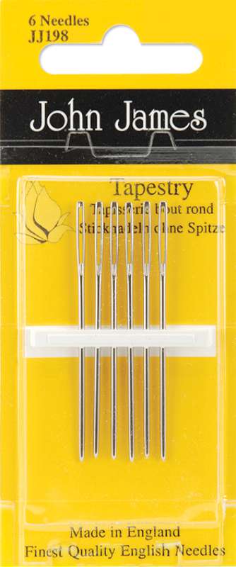 Gold Tapestry Hand Needles Size 26 3/Pkg