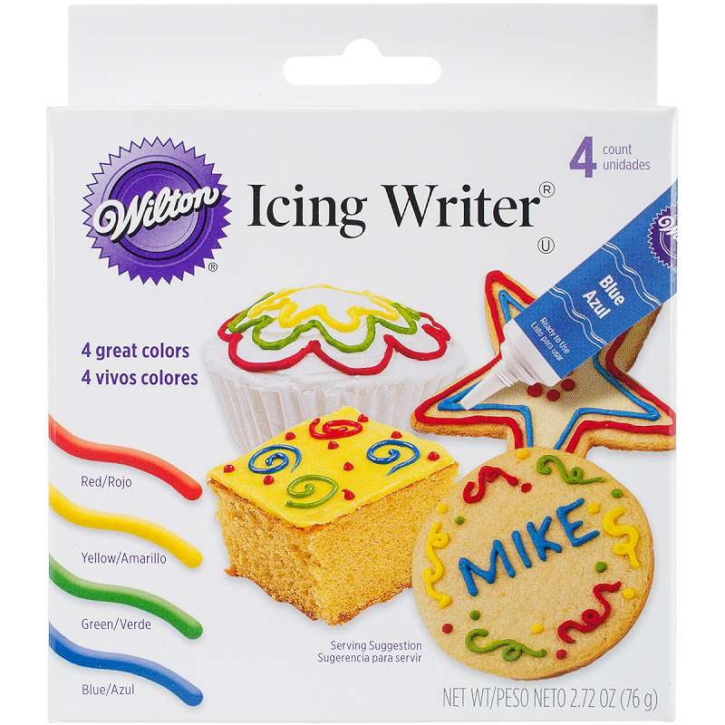 Icing Writer .68oz 4/Pkg Primary