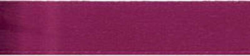 Single Face Satin Ribbon 7/8"X18' Wine