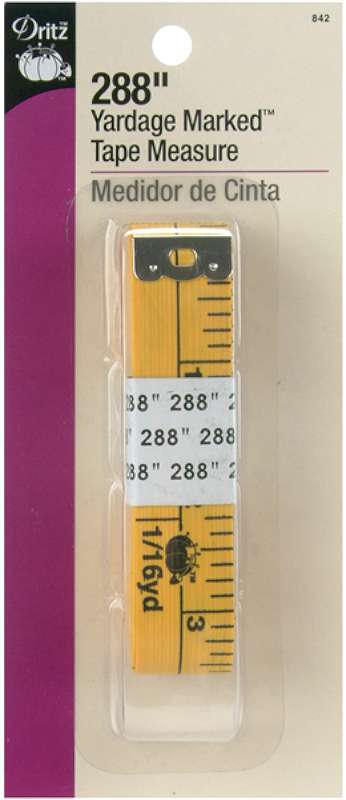Yardage Marked Tape Measure 288"