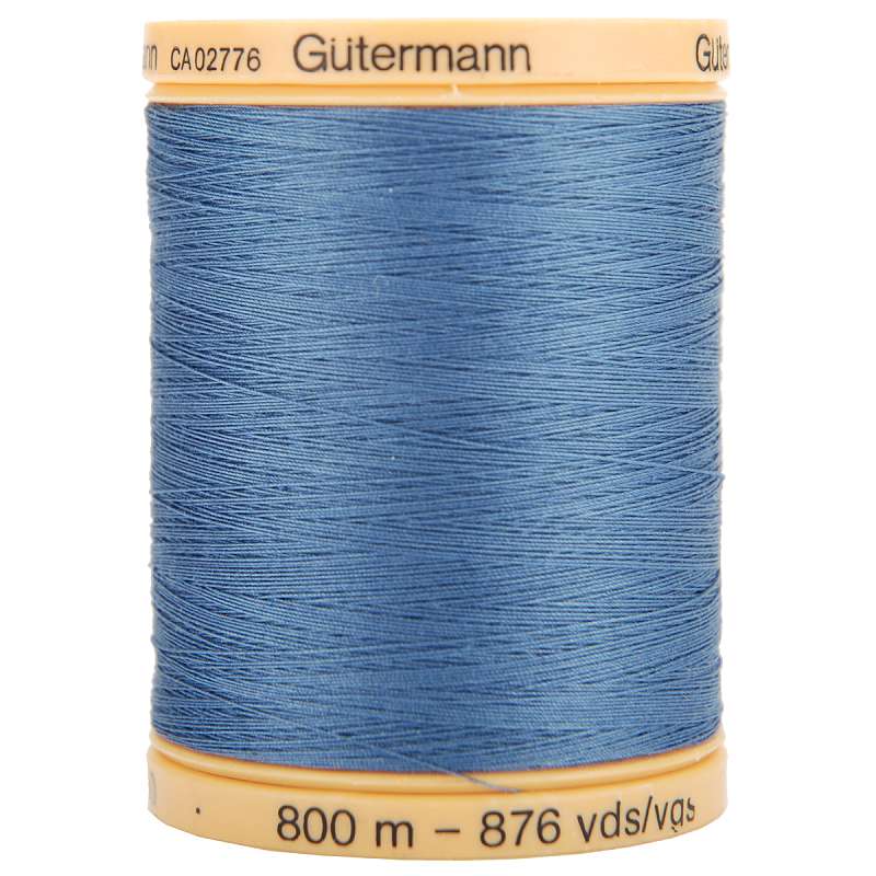 Natural Cotton Thread Solids 876yd Indigo Blue