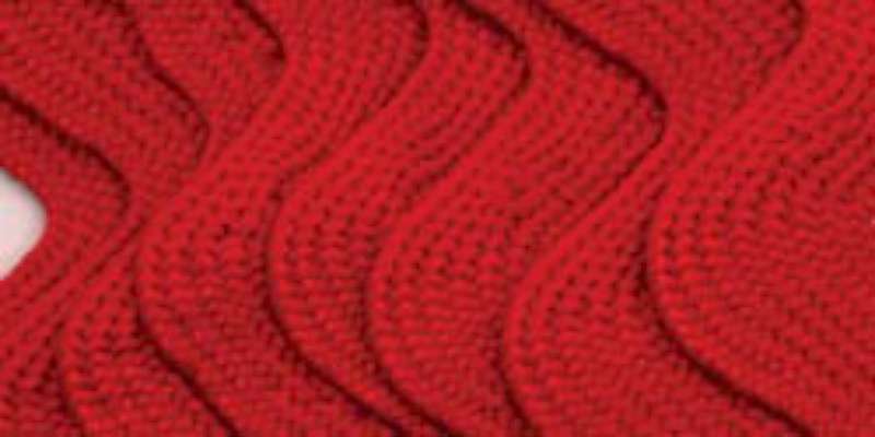 Jumbo Rickrack 5/8"X2-1/2yd Red