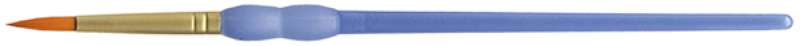 Crafter's Choice Gold Taklon Round Brush Size 5/0
