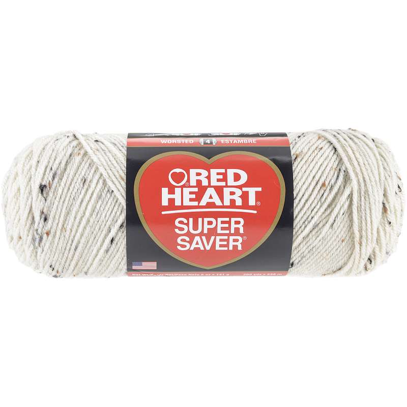 Red Heart Super Saver Yarn Aran Fleck