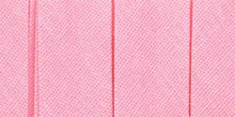 Single Fold Bias Tape 1/2"X4yd Pink