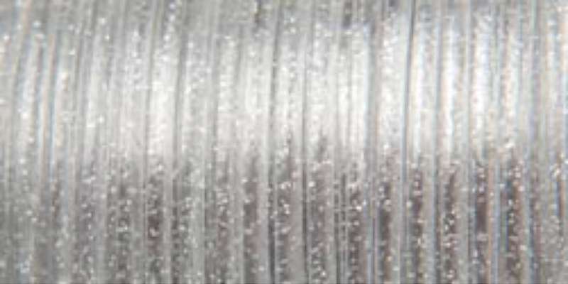 Rexlace Plastic Lacing .0938"X100yd Silver Sparkle