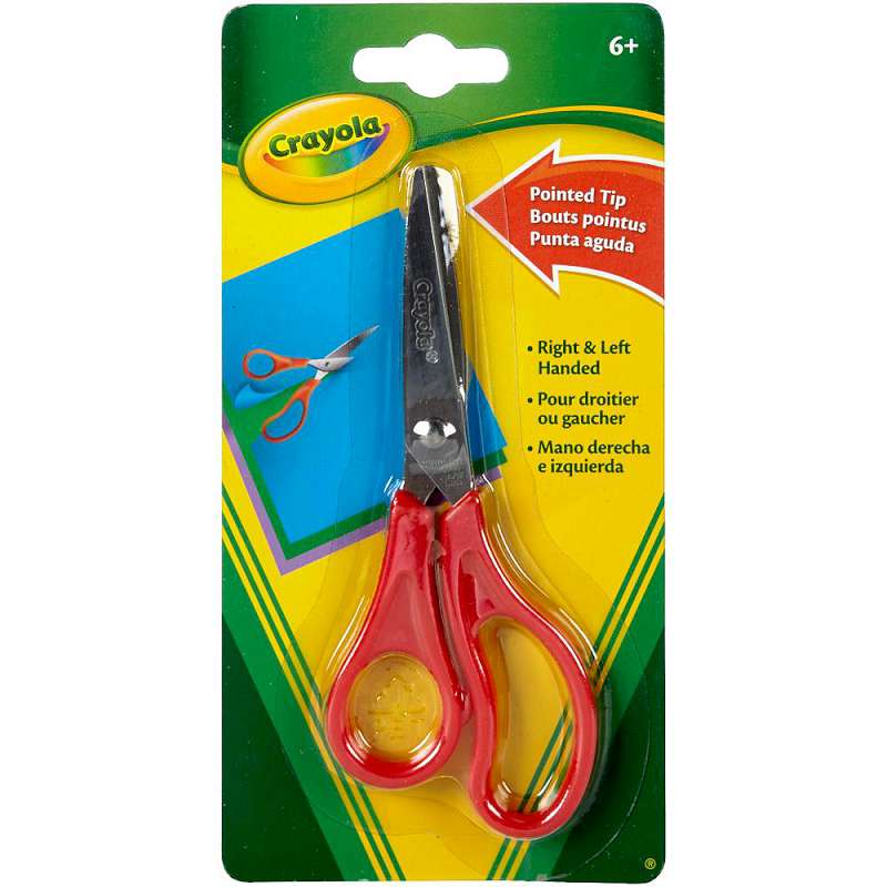 Crayola Pointed Tip Scissors 5" 