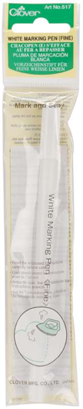 Water-Soluble Marking Pen - Fine White