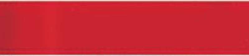 Single Face Satin Ribbon 5/8"X18' Red