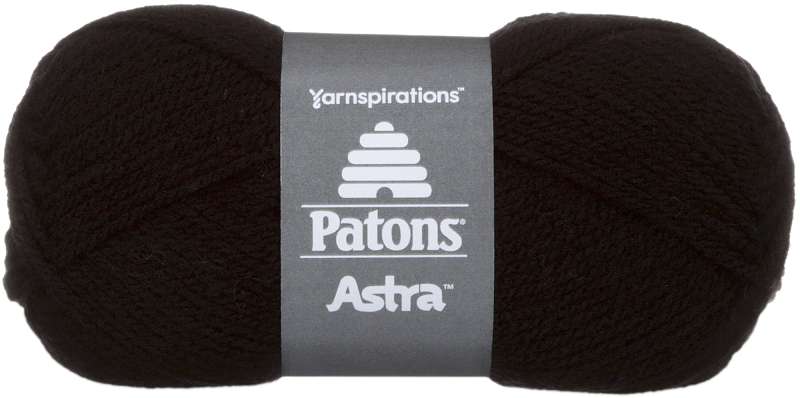 Astra Yarn - Solids Black