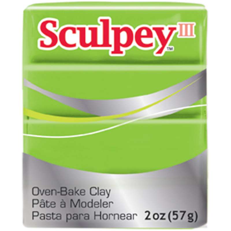 Sculpey III Polymer Clay 2oz Granny Smith