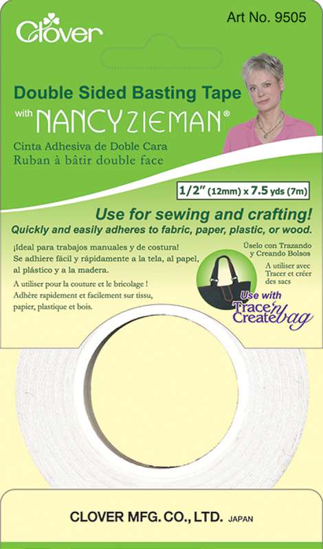 Double-Sided Basting Tape W/Nancy Zieman .5"X7.5yd