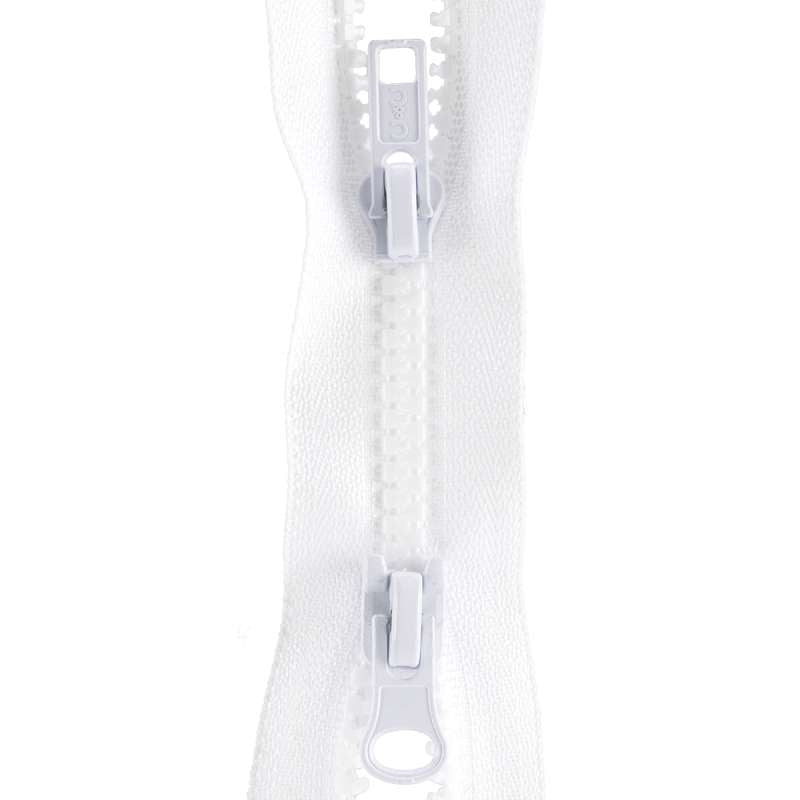 Sport Parka Dual Separating Zipper 30" White