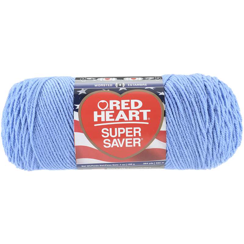 Red Heart Super Saver Yarn Light Periwinkle