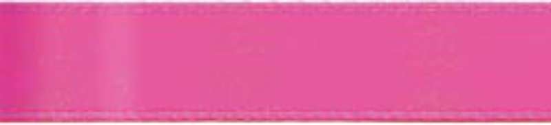 Single Face Satin Ribbon 5/8"X18' Hot Pink