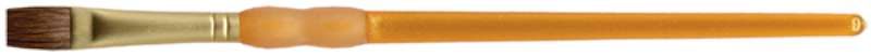 Crafter's Choice Camel Hair Flat Brush 3/4" Width