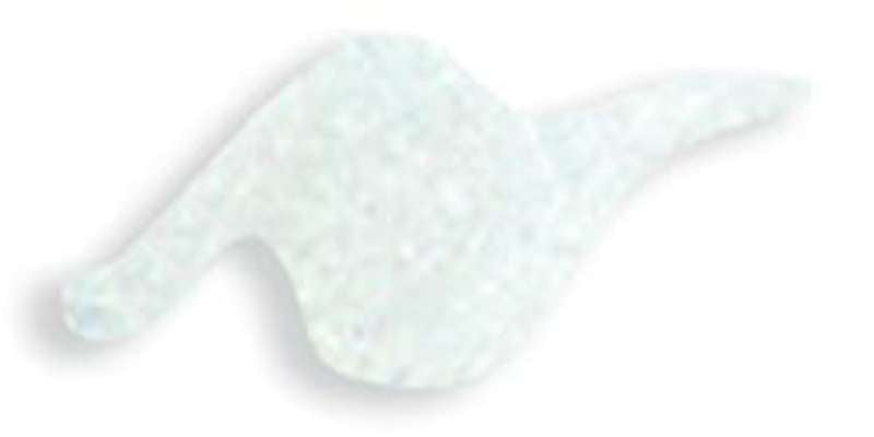Scribbles 3D Fabric Paint 1oz Crystal - Sparkle