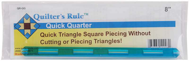 Quilter's Quick Quarter 8"