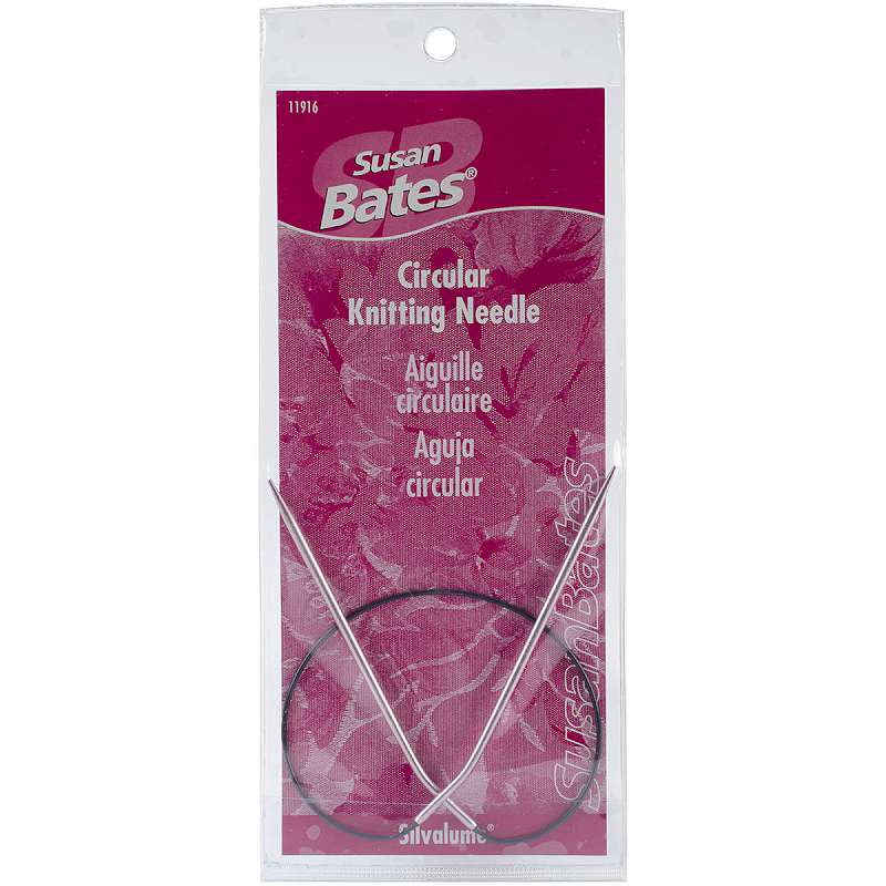 Silvalume Circular Knitting Needles 16" Size 2/2.75mm