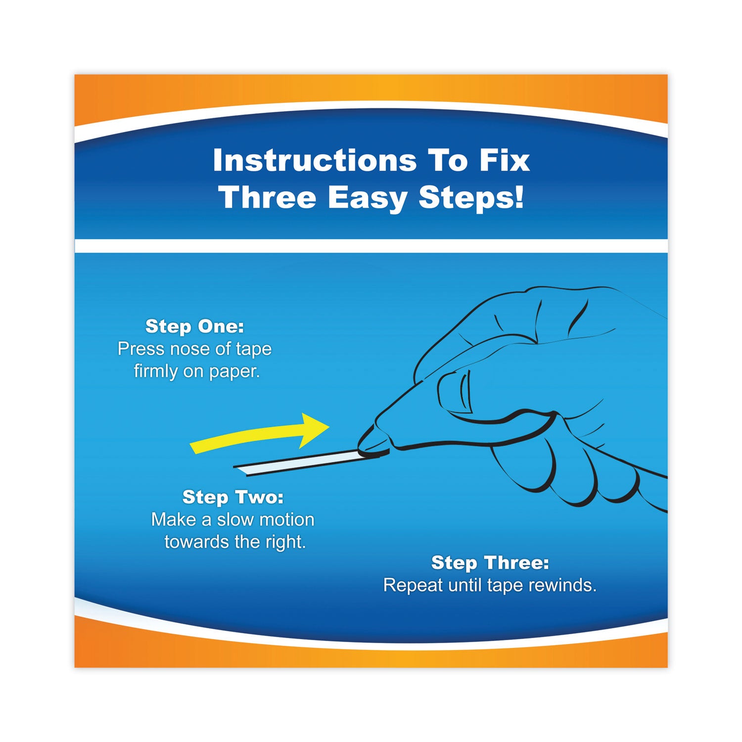 Bic Wite Out EZ Correction Tape .166"X39.3'