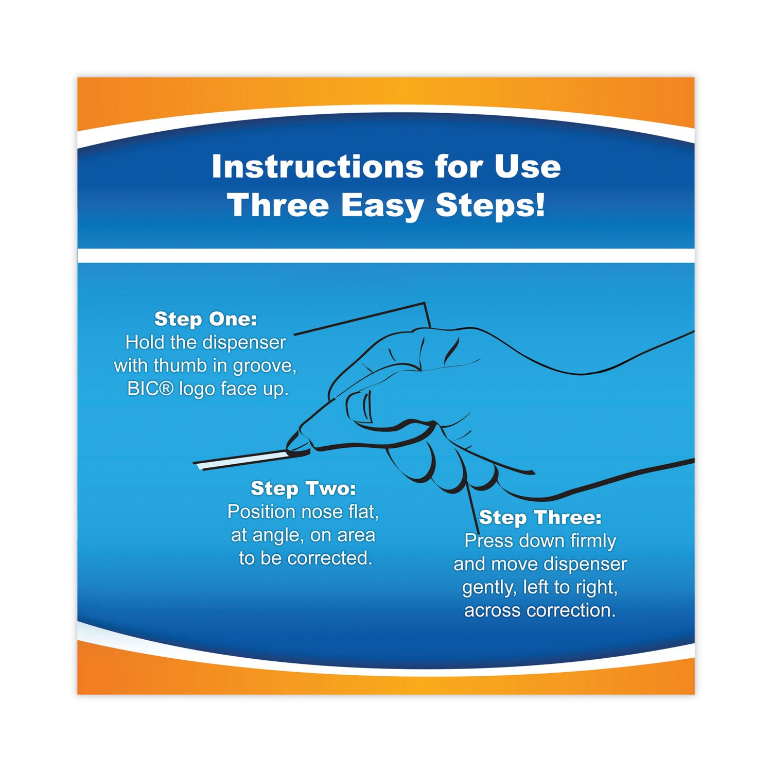 Bic Wite Out EZ Correction Tape .166"X39.3'
