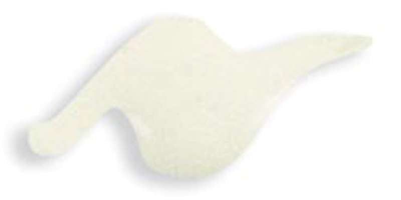 Scribbles 3D Fabric Paint 1oz Shiny - Winter White