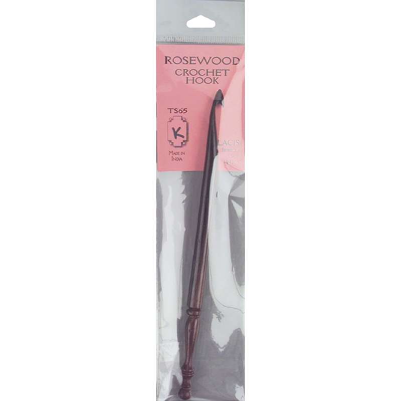 Rosewood Crochet Hook Size K10.5/6.5mm