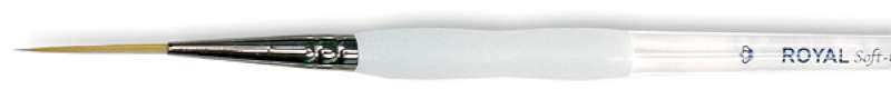 Soft-Grip Golden Taklon Script Liner Brush Size 5/0