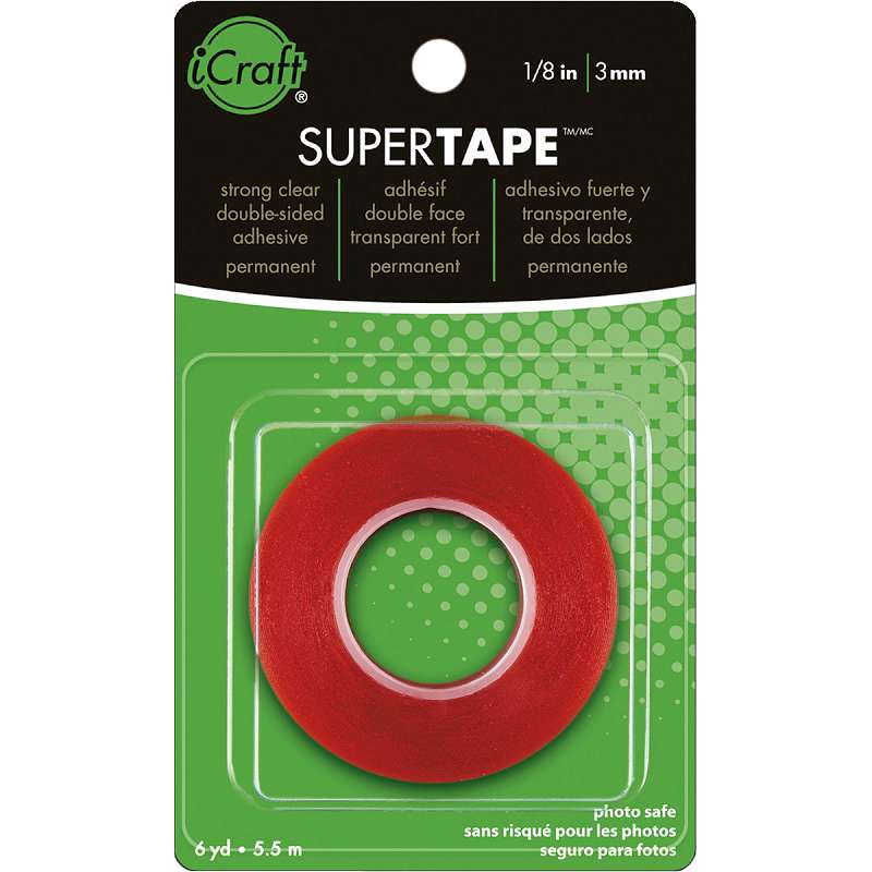 iCraft Super Tape .125"X6yd