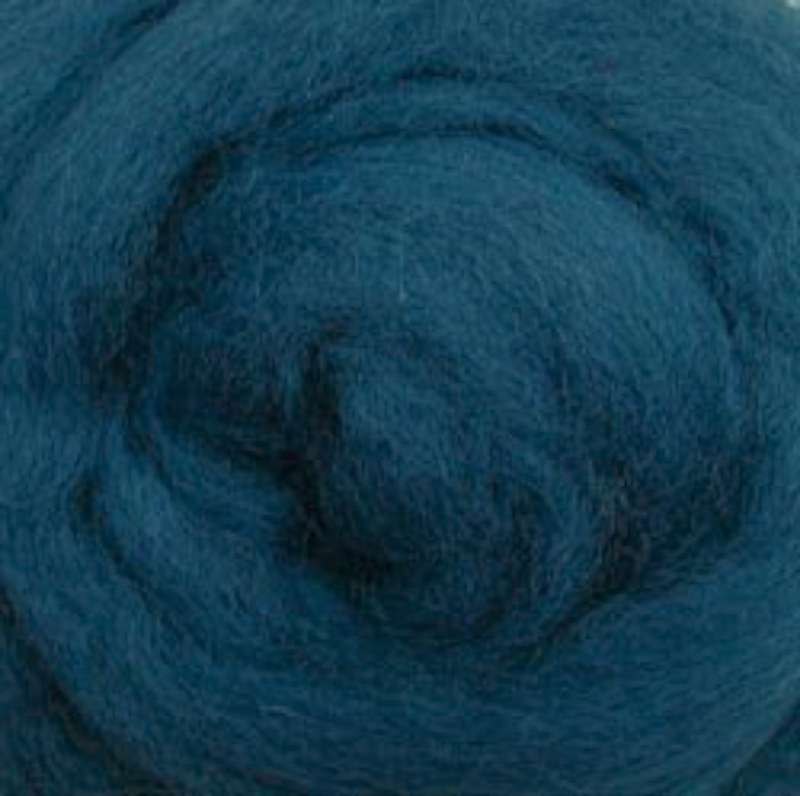 Wool Roving 12" .22oz Lagoon