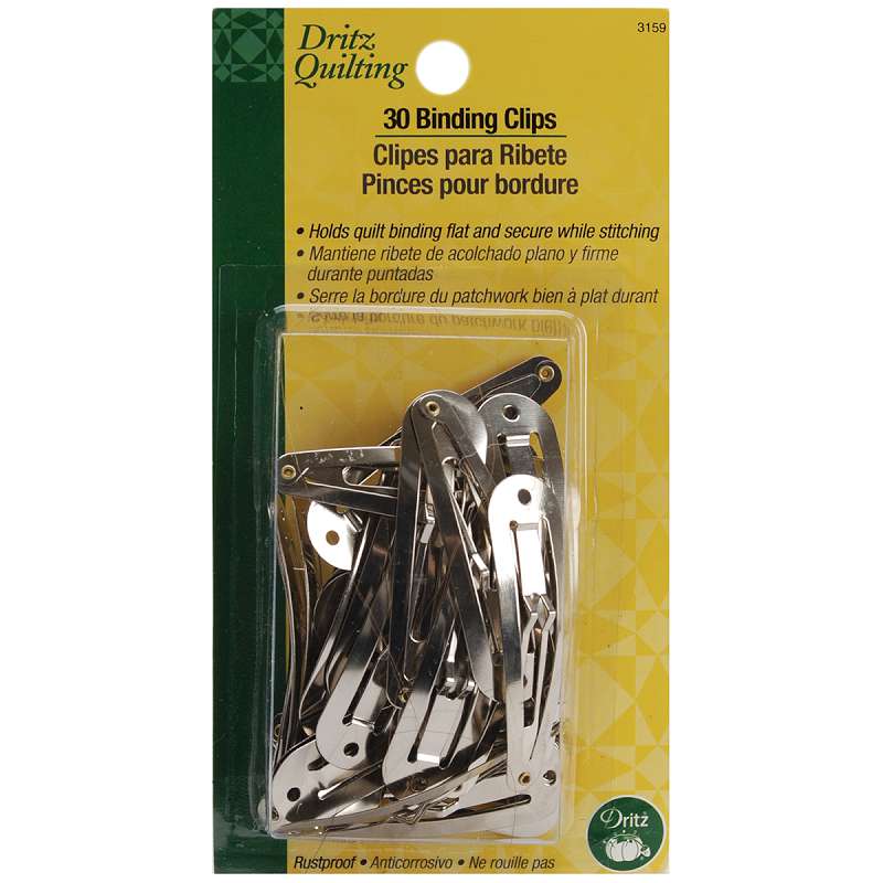 Dritz Quilting Binding Clips 30/Pkg
