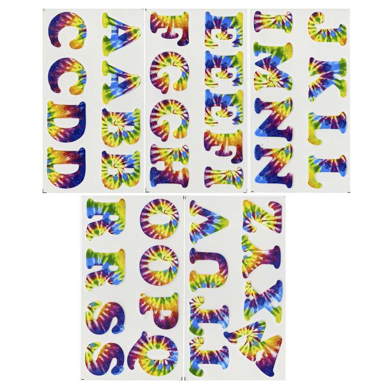 Soft Flex Iron-On Letters 1.25" Cooper Tie-Dye