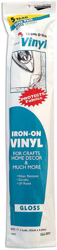 Heat'n Bond Iron-On Vinyl Gloss 17"X5yd