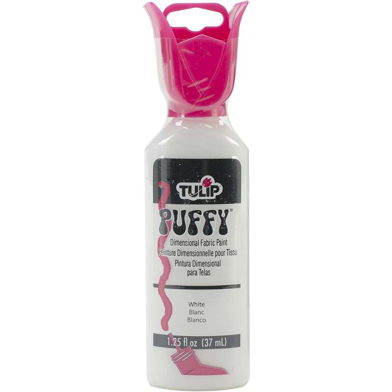 Tulip Dimensional Fabric Paint 1.25oz Puffy - White