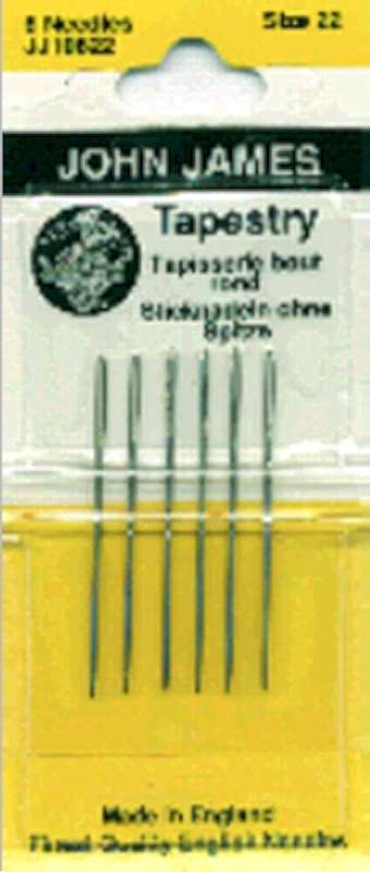Tapestry Hand Needles Size 22 6/Pkg