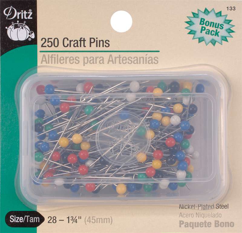 Craft Pins Size 28 250/Pkg