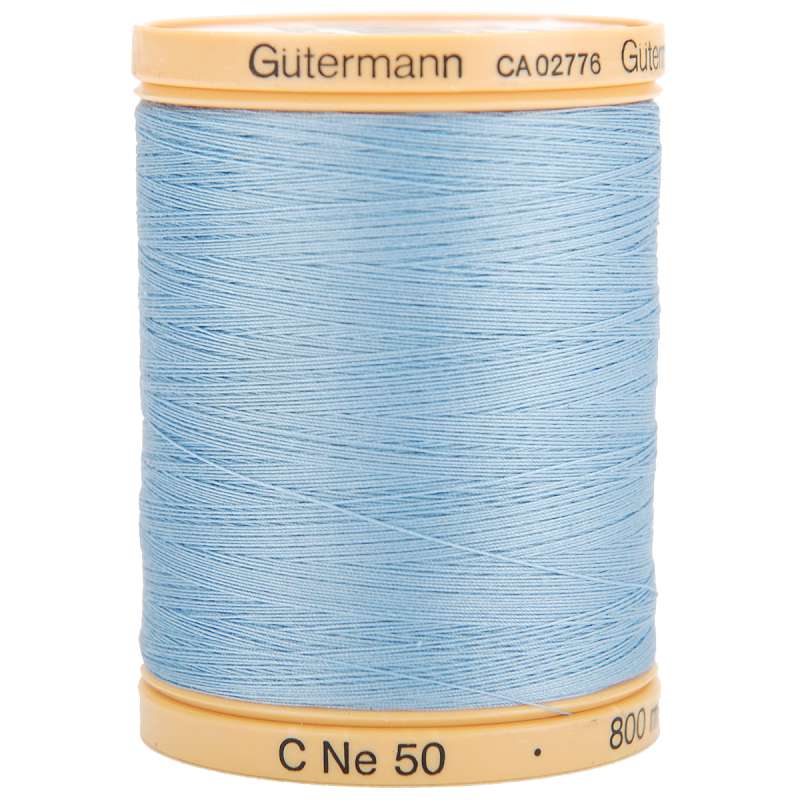 Natural Cotton Thread Solids 876yd Carolina Blue