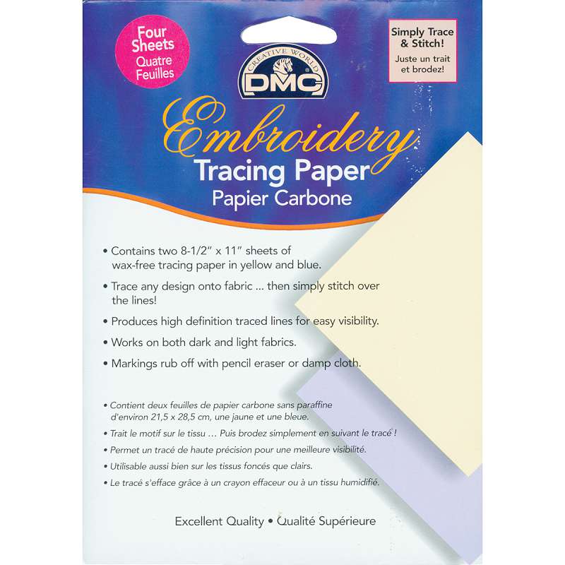 Embroidery Tracing Paper 8.5"X11" 4/Pkg