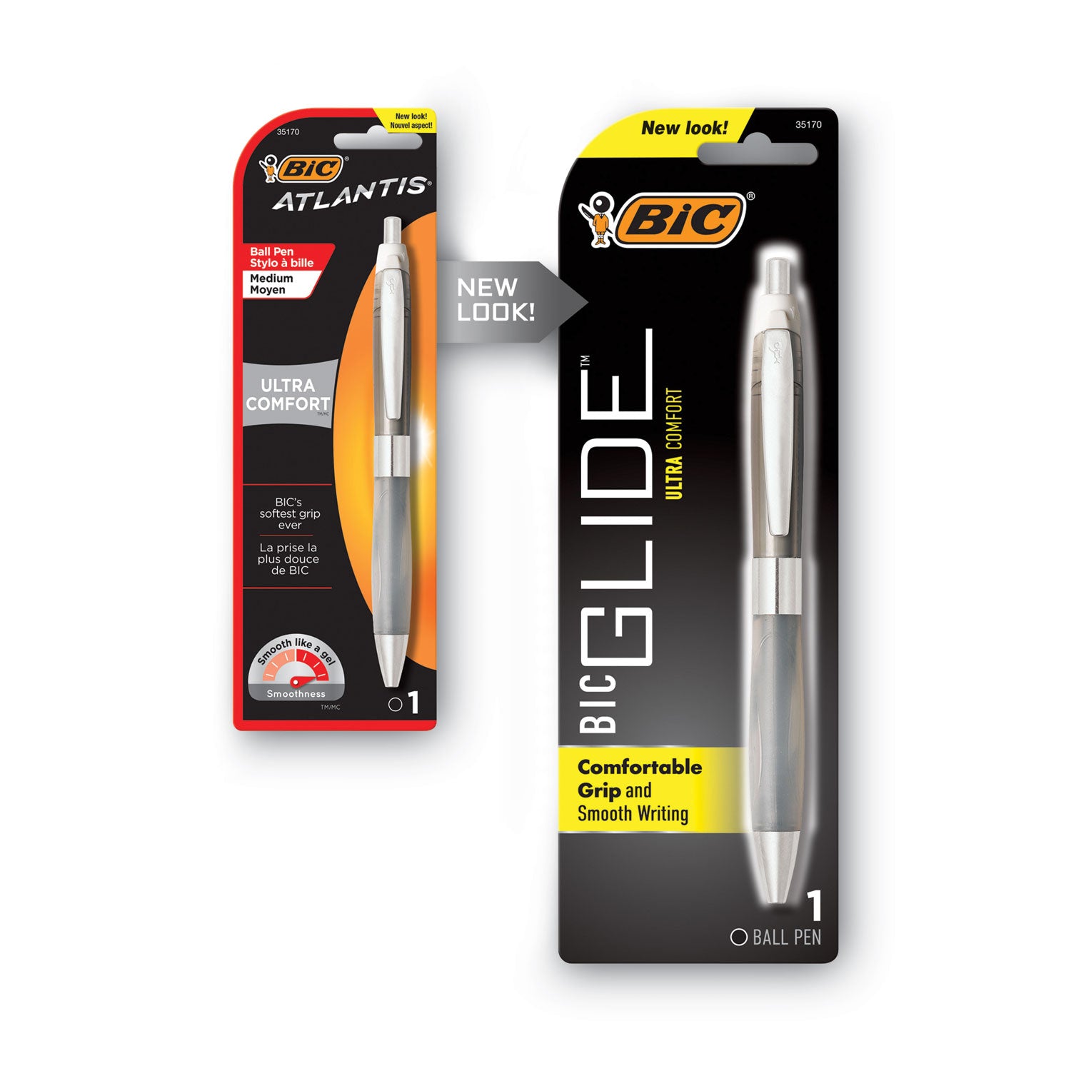 Atlantis Ultra Comfort Ballpoint Pen 1/Pkg Assorted Barrels