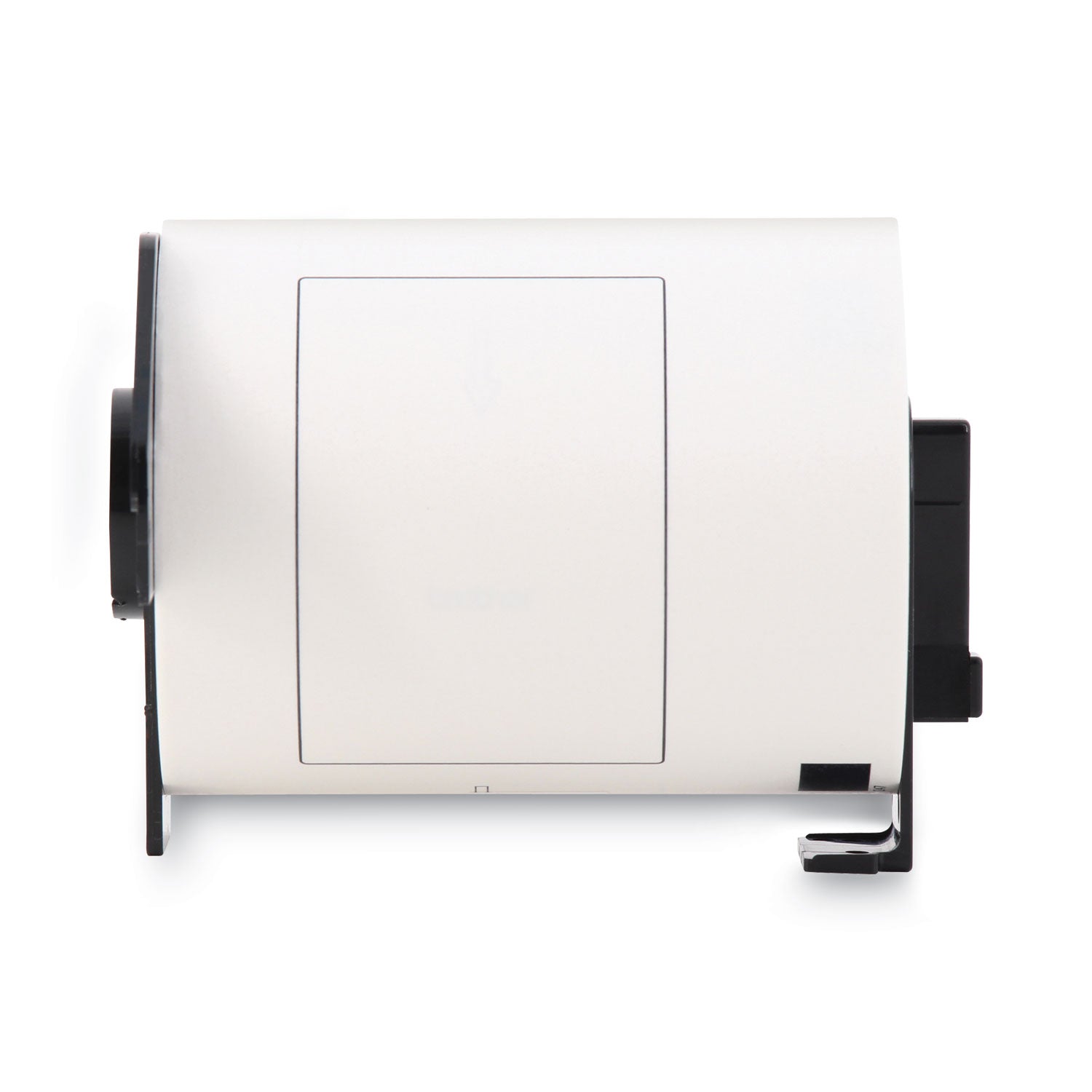 Brother P-Touch® DK1247 Label Tape, 4.07" x 6.4", Black on White, 180/Roll