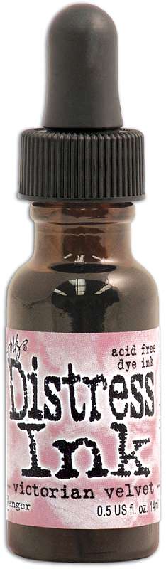 Distress Pad Re-Inker .5oz Victorian Velvet