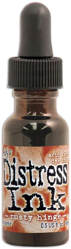 Distress Pad Re-Inker .5oz Rusty Hinge