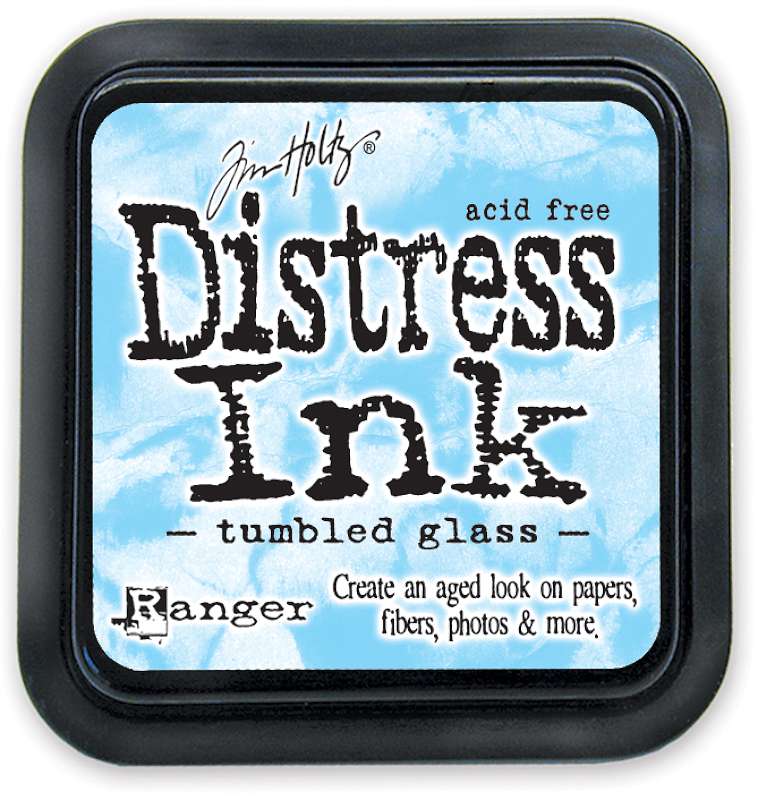 Distress Ink Pad Tumbled Glass