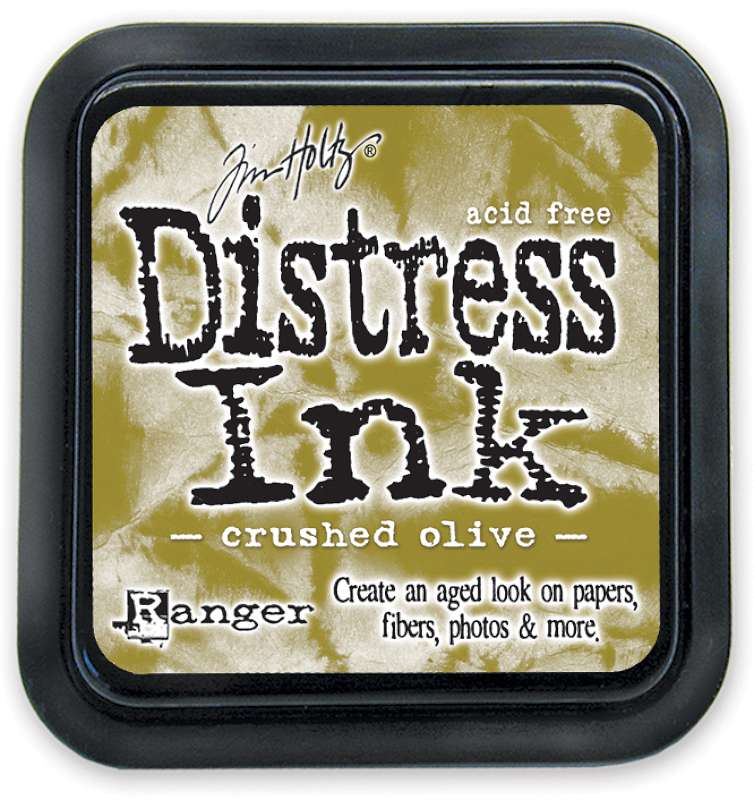 Distress Ink Pad Crushed Olive