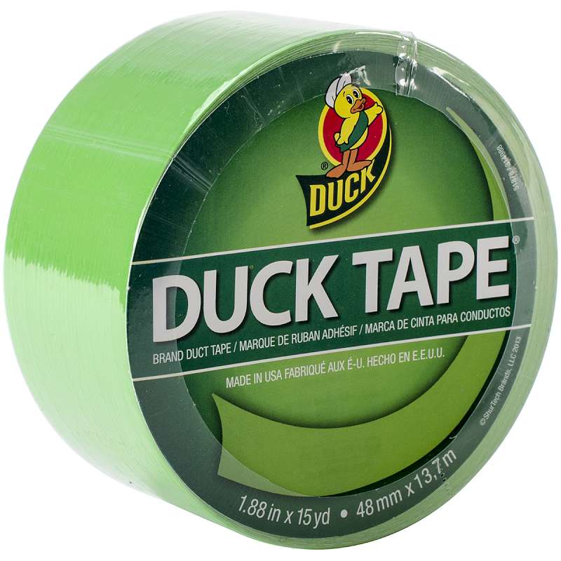 Bright Duck Tape 1.88"X15yd Island Lime
