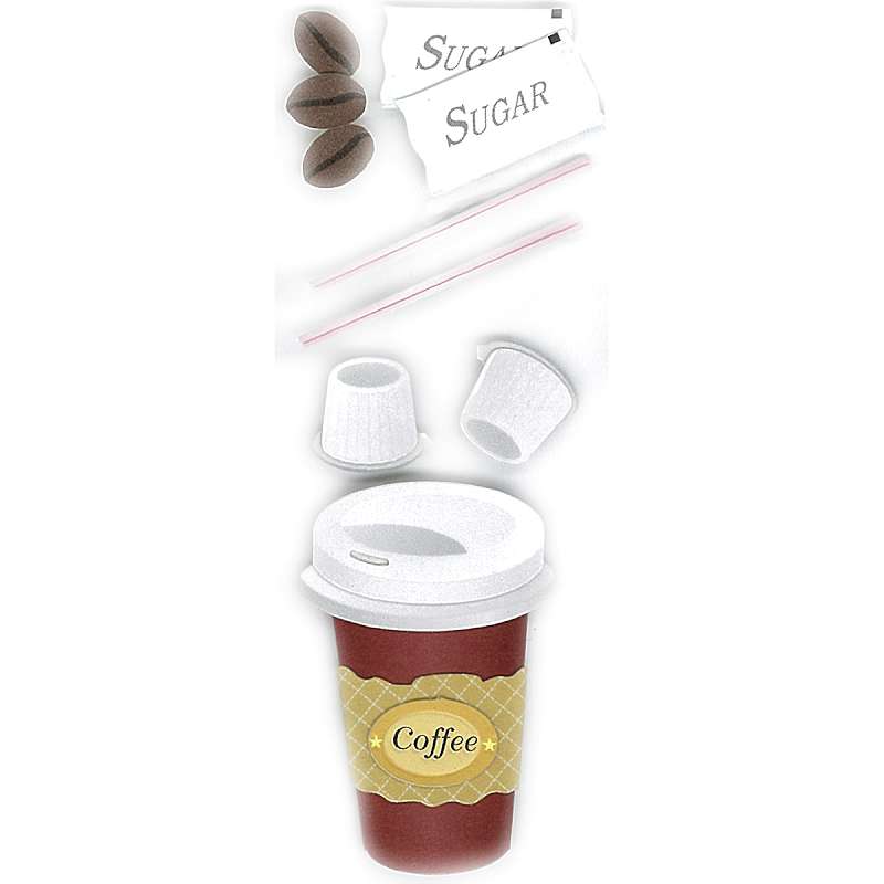 Jolee's Dimensional Embellishments Coffee