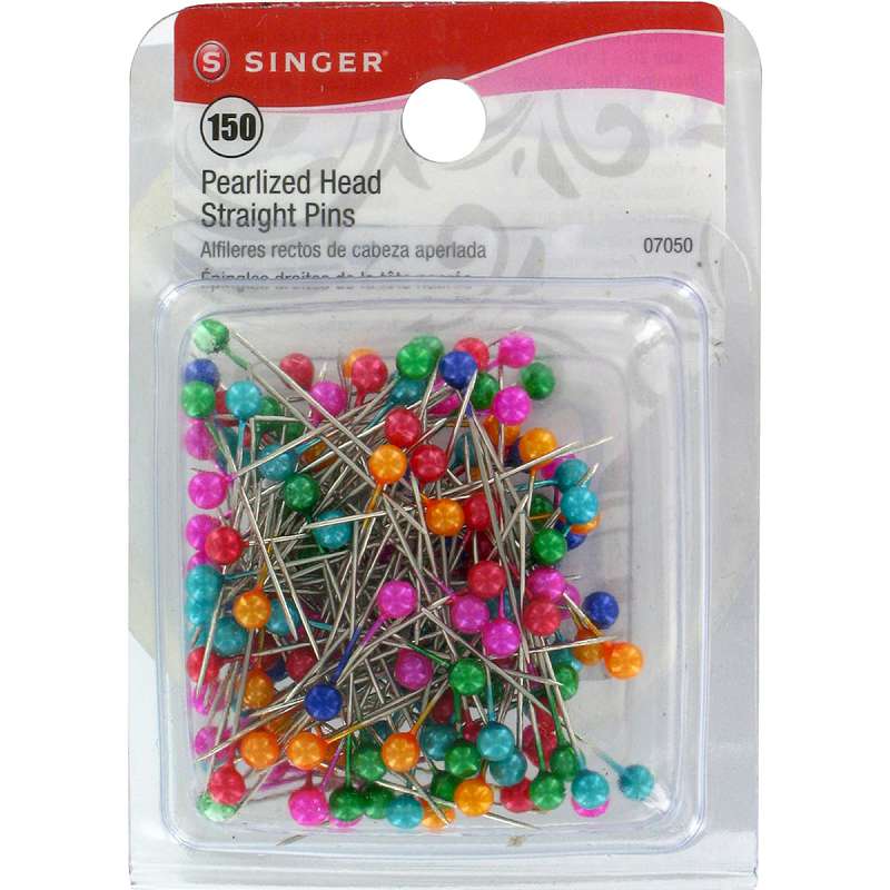 Pearlized Straight Pins Size 20 150/Pkg
