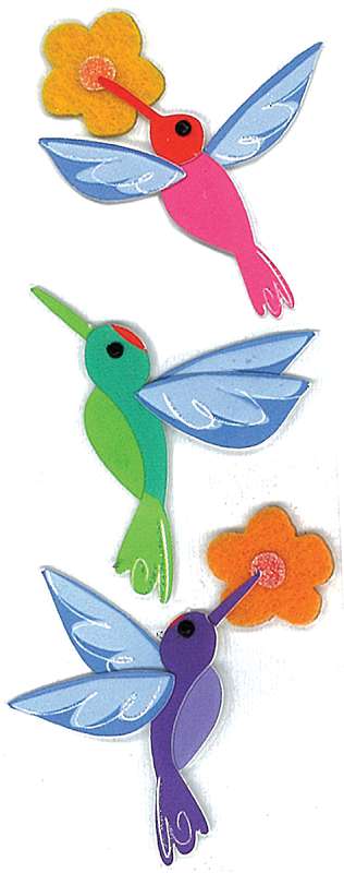 Jolee's Dimensional Embellishments Hummingbirds