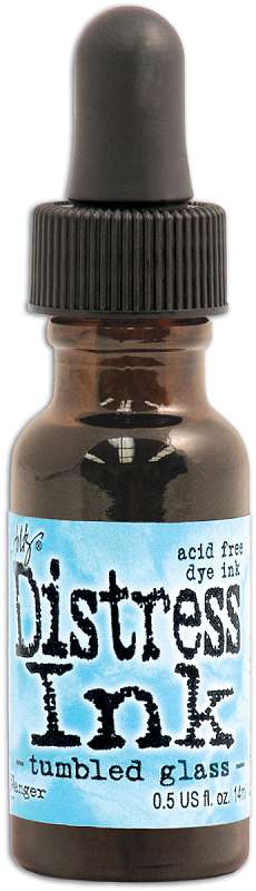 Distress Pad Re-Inker .5oz Tumbled Glass