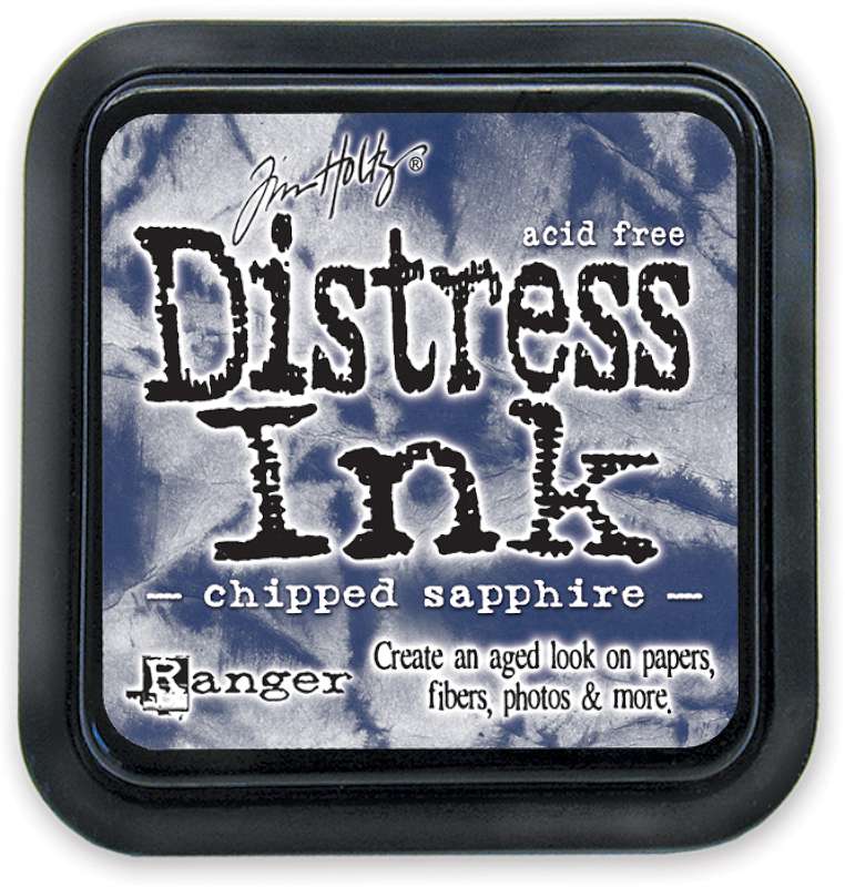 Distress Ink Pad Chipped Sapphire